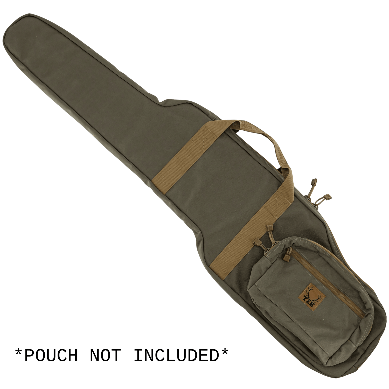 Ranger Green T & K Rifle Case with external storage pouch