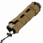 Coyote Brown T & K Suppressor Cover for long range shooting and hunting