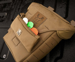 T & K Diaphragm Mouth Call Pouch on a T & K Gen 3.1 Binocular Harness