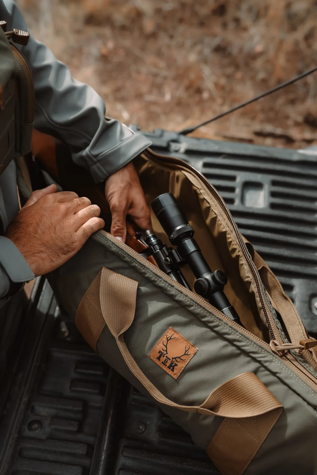 Field Rifle Case Rifle Case | Lightweight & Rugged – T & K Hunting Gear