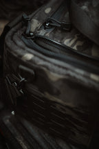 T&K Oscar Mike Range Bag Zippers