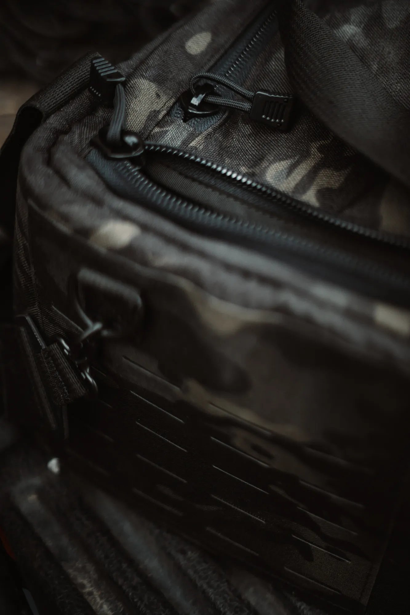 T&K Oscar Mike Range Bag Zippers