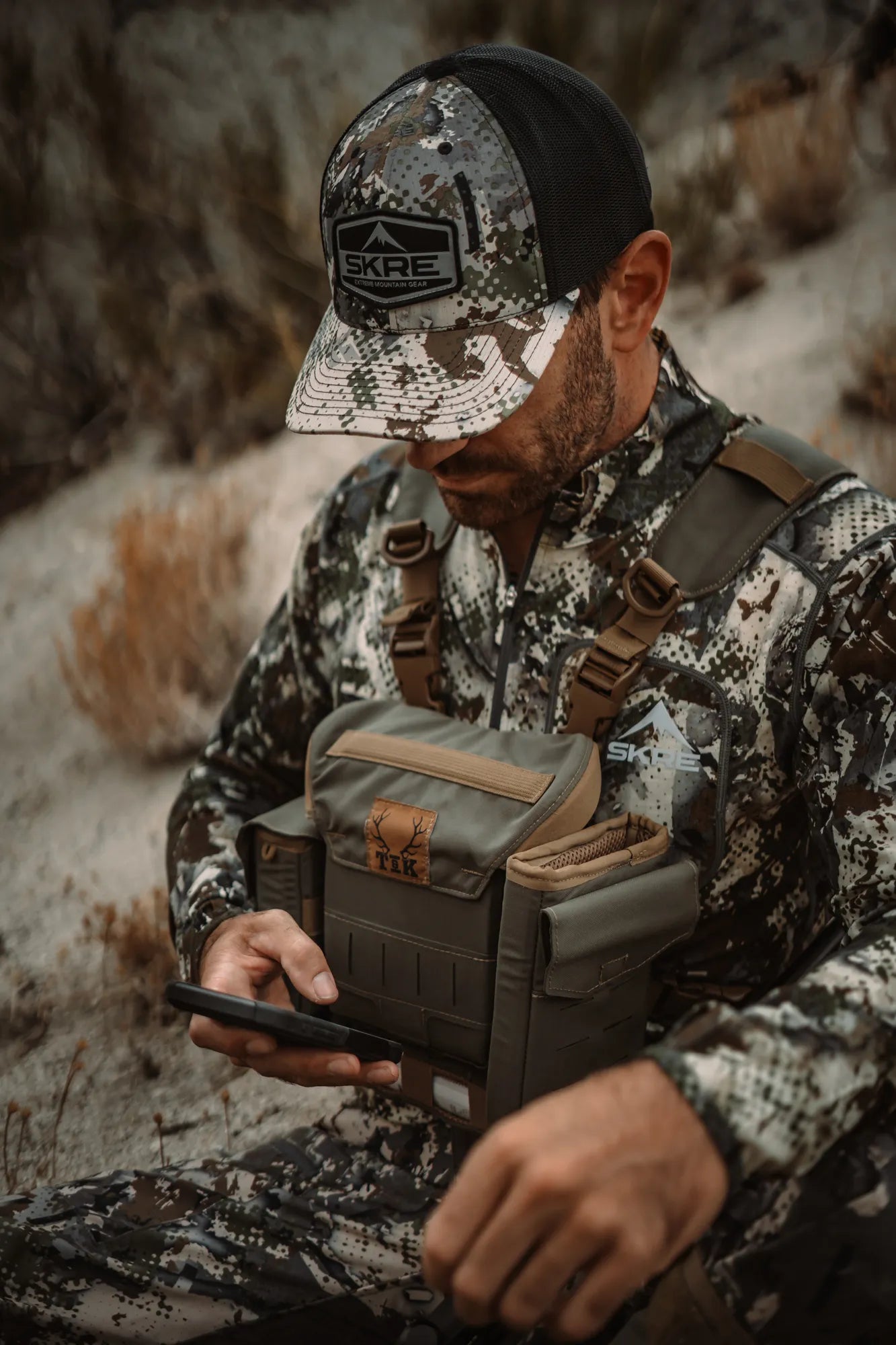 T & K Cell Phone Pouch | Secure Storage Ranger Green T & K Cell Phone Pouch | Secure Storage Ranger Green