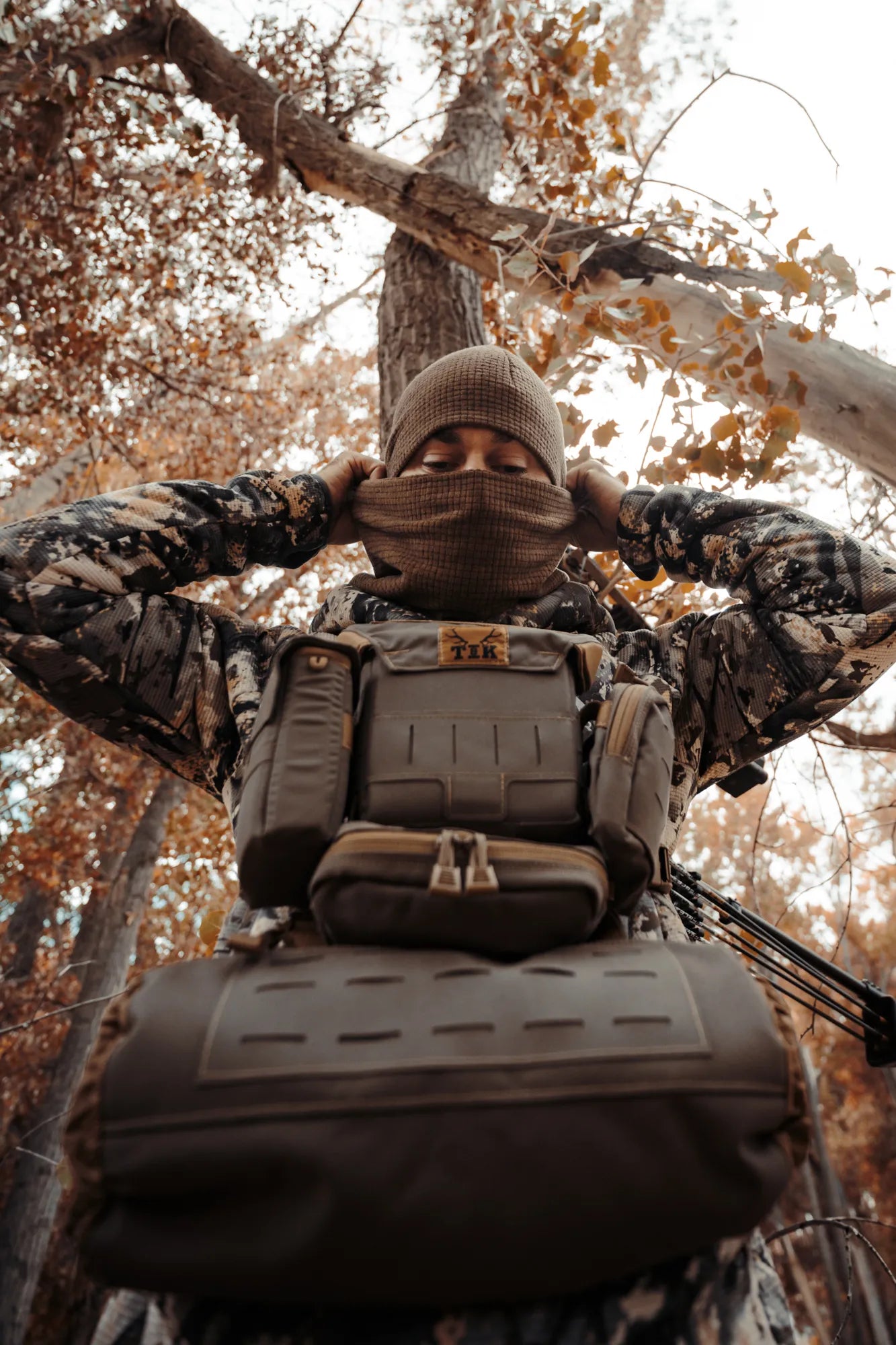 T&K Grid Fleece Gaiter