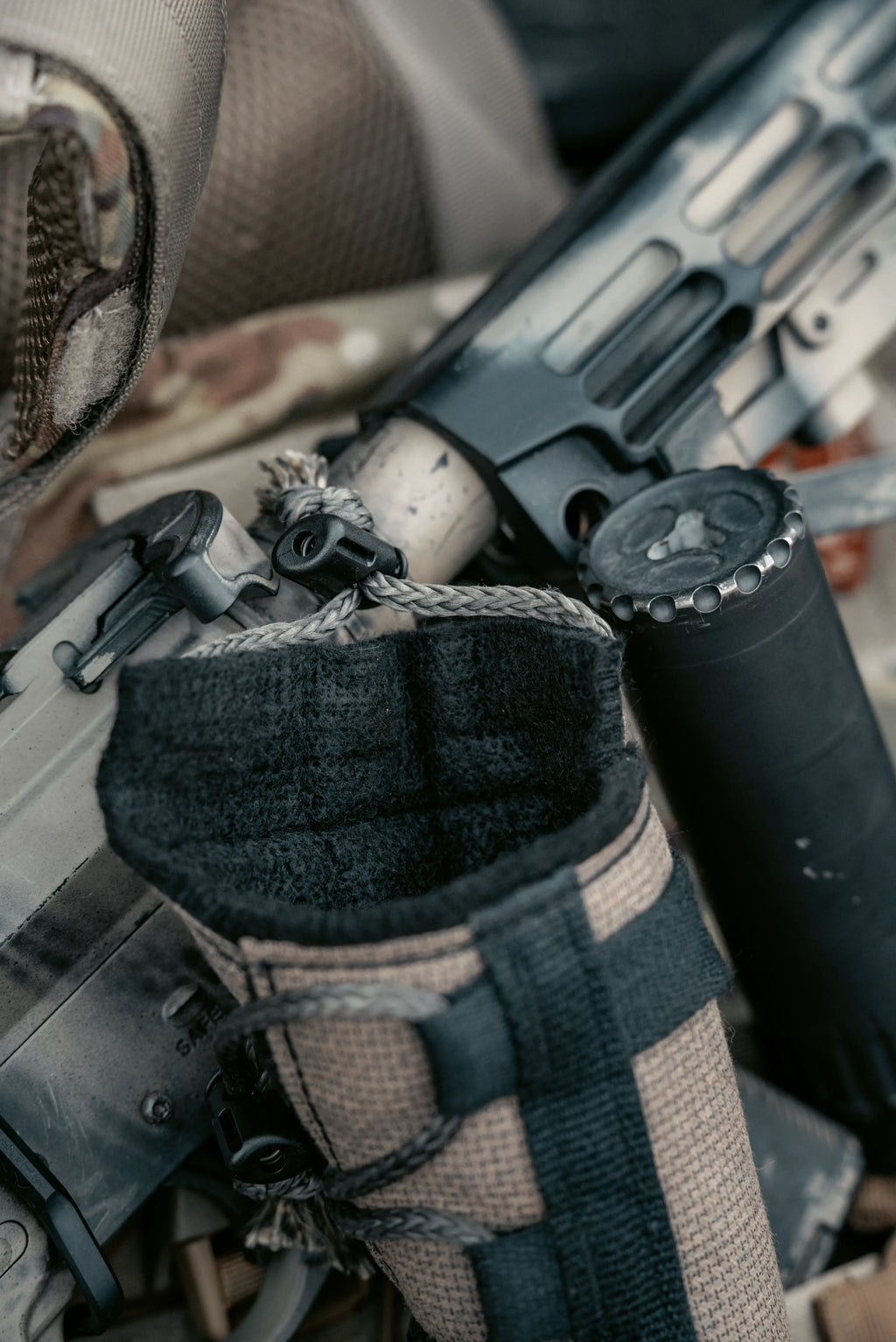 T&K Suppressor Cover Carbon Fiber Sleeve