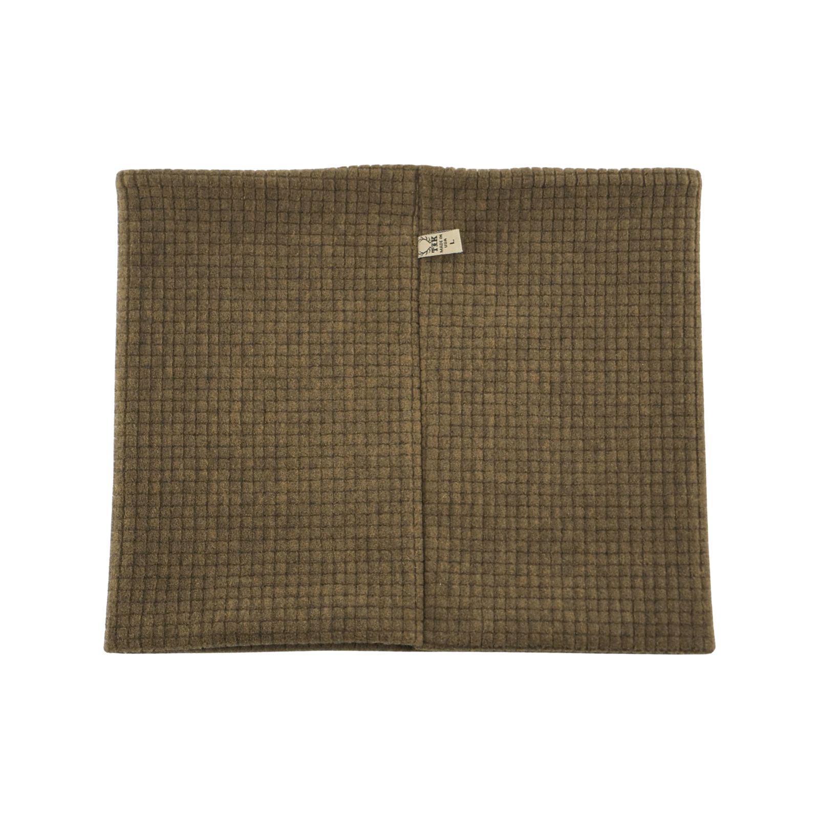 Grid Fleece Neck Gaiter