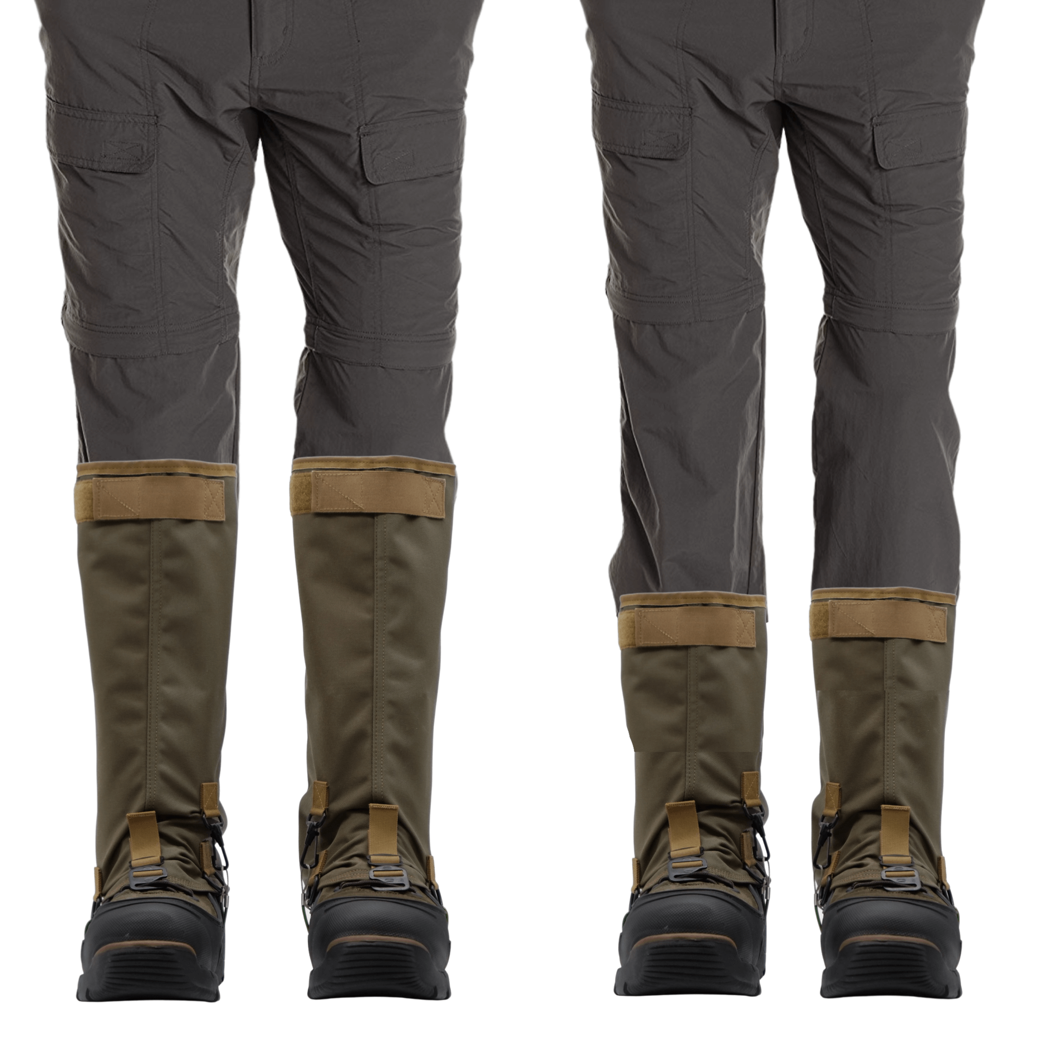 BushWear ThornGuard Pro Gaiters – Waterproof, Thorn-Resistant Leg & Boot Protectors For Hunting, Hiking & Tough Outdoor Work