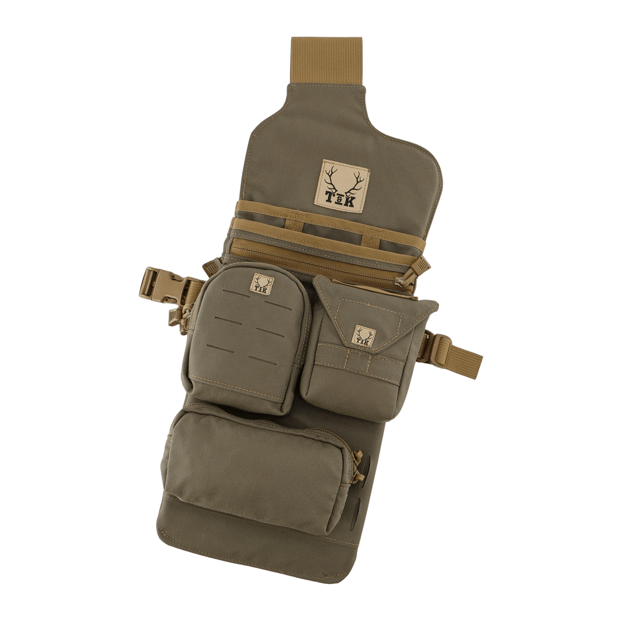 Ranger Green T & K Quiver With Pouches