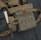 Ranger Green T & K Pot Call Pouch Attached to T & K Bino Harness