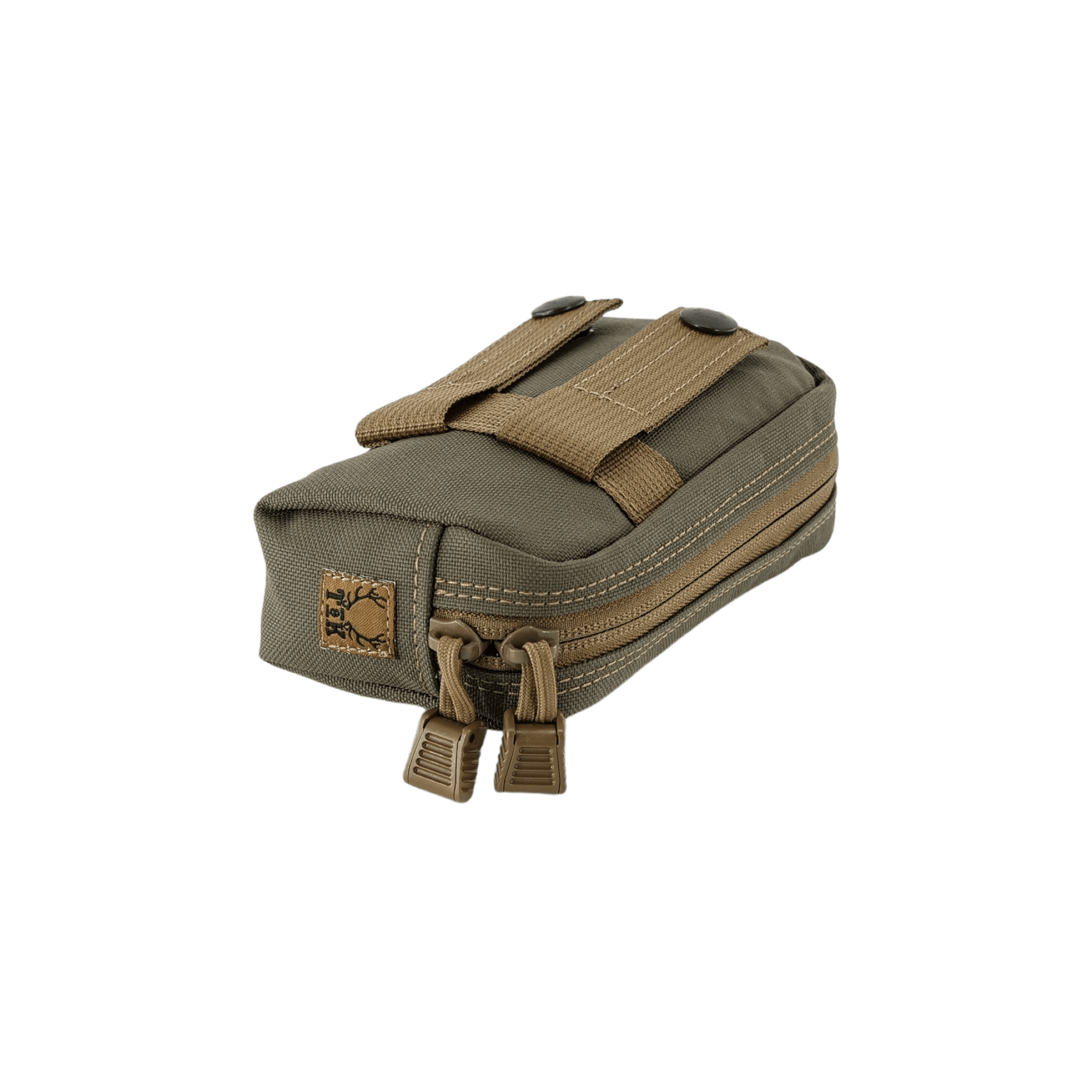 Ranger Green T & K Horizontal Admin Pouch for the T & K Gen 3.1 Bino Harness