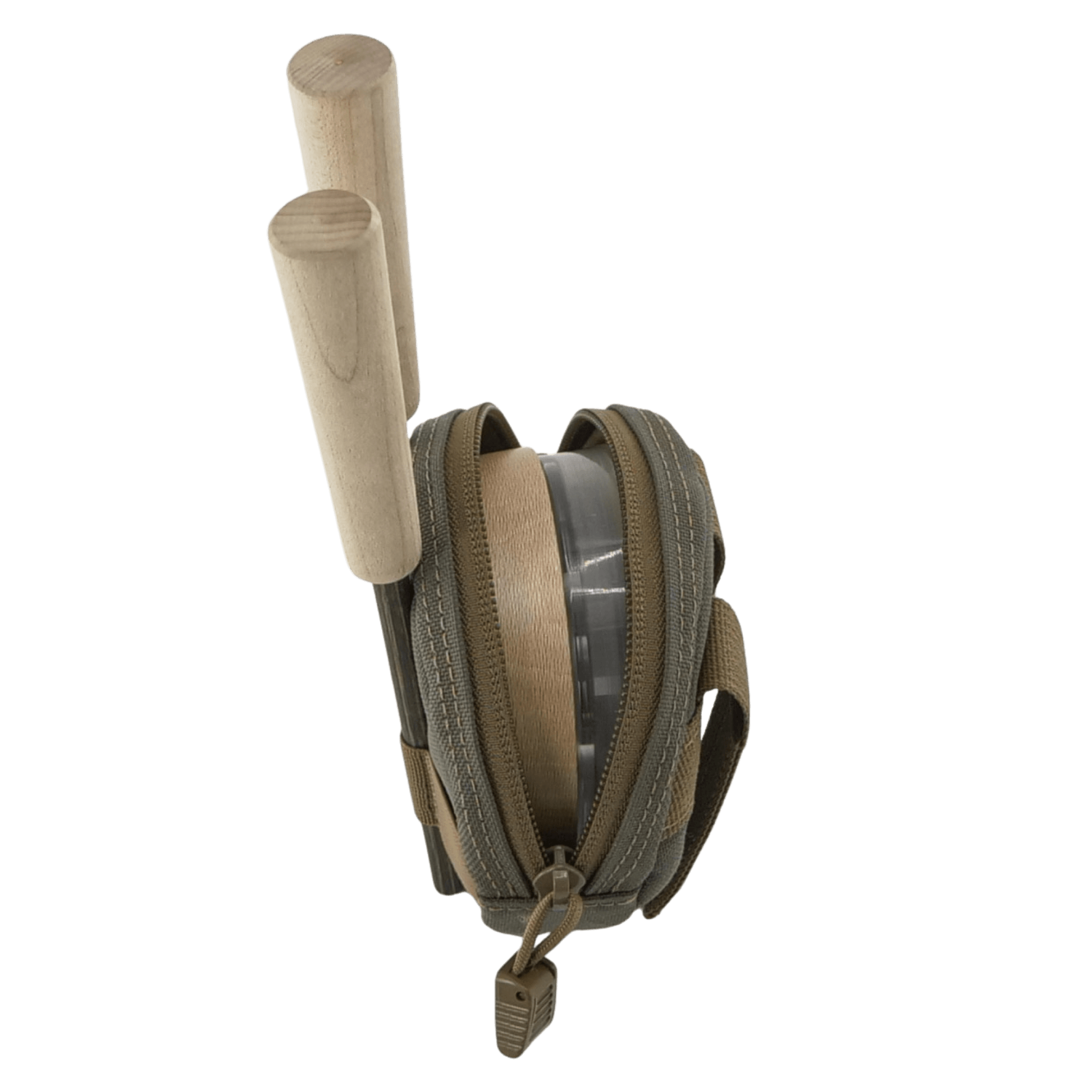 Ranger Green T & K Pot Call Pouch with pot calls and strikers