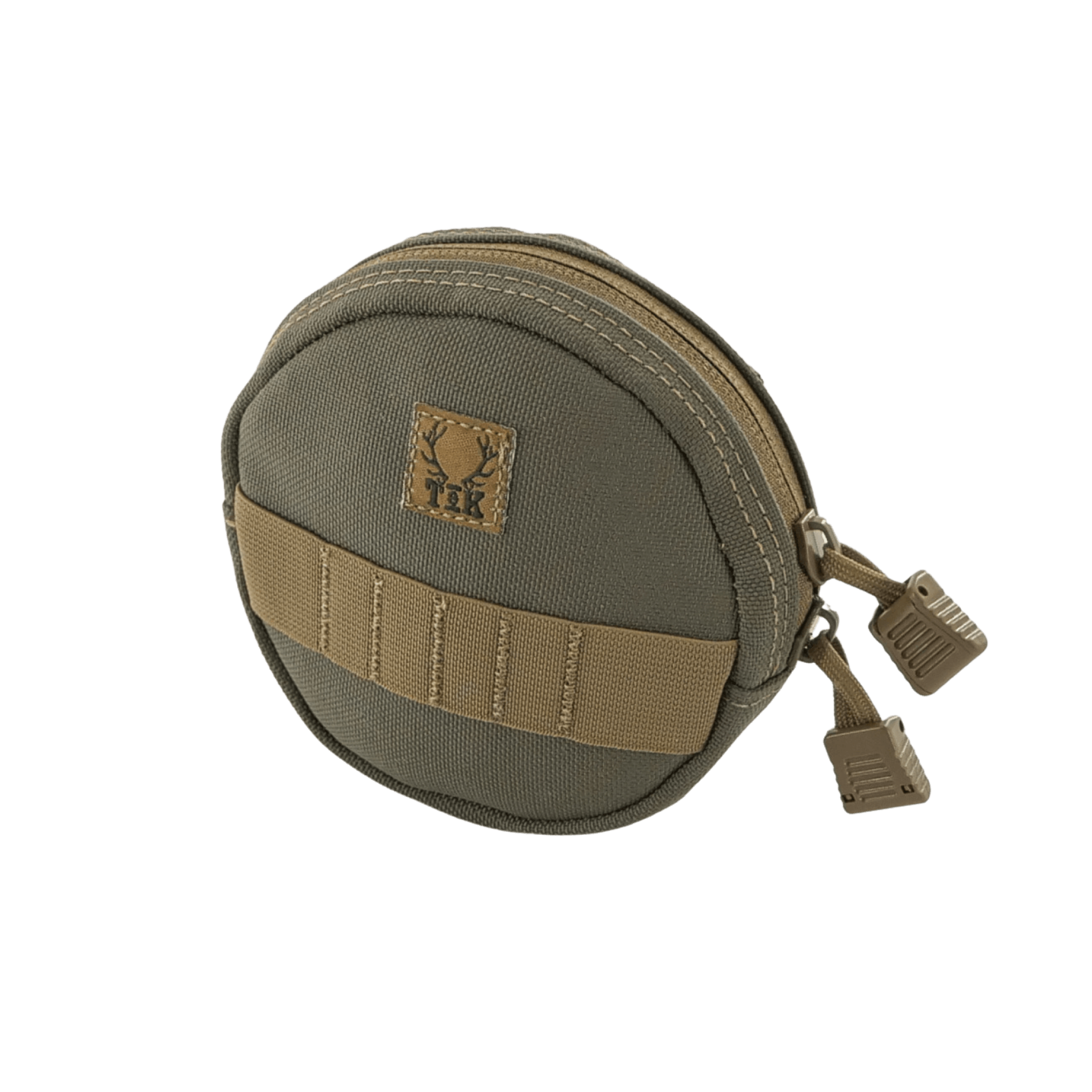 Ranger Green T & K Pot Call Pouch with striker slots, designed for turkey hunting