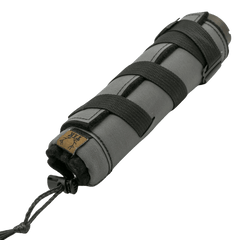 Wolf Gray with Black T & K Suppressor Cover for long range shooting and hunting